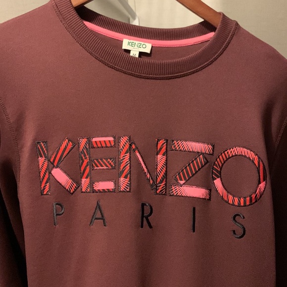 Kenzo Burgundy sweatshirt - Picture 5 of 5